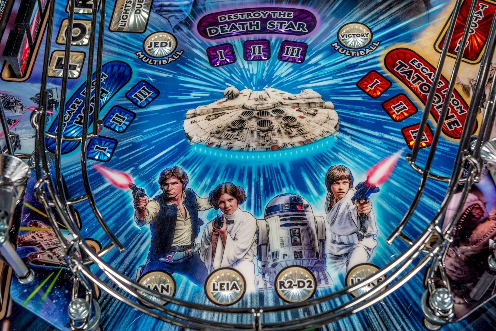 Star Wars Premium Pinball Machine by Stern