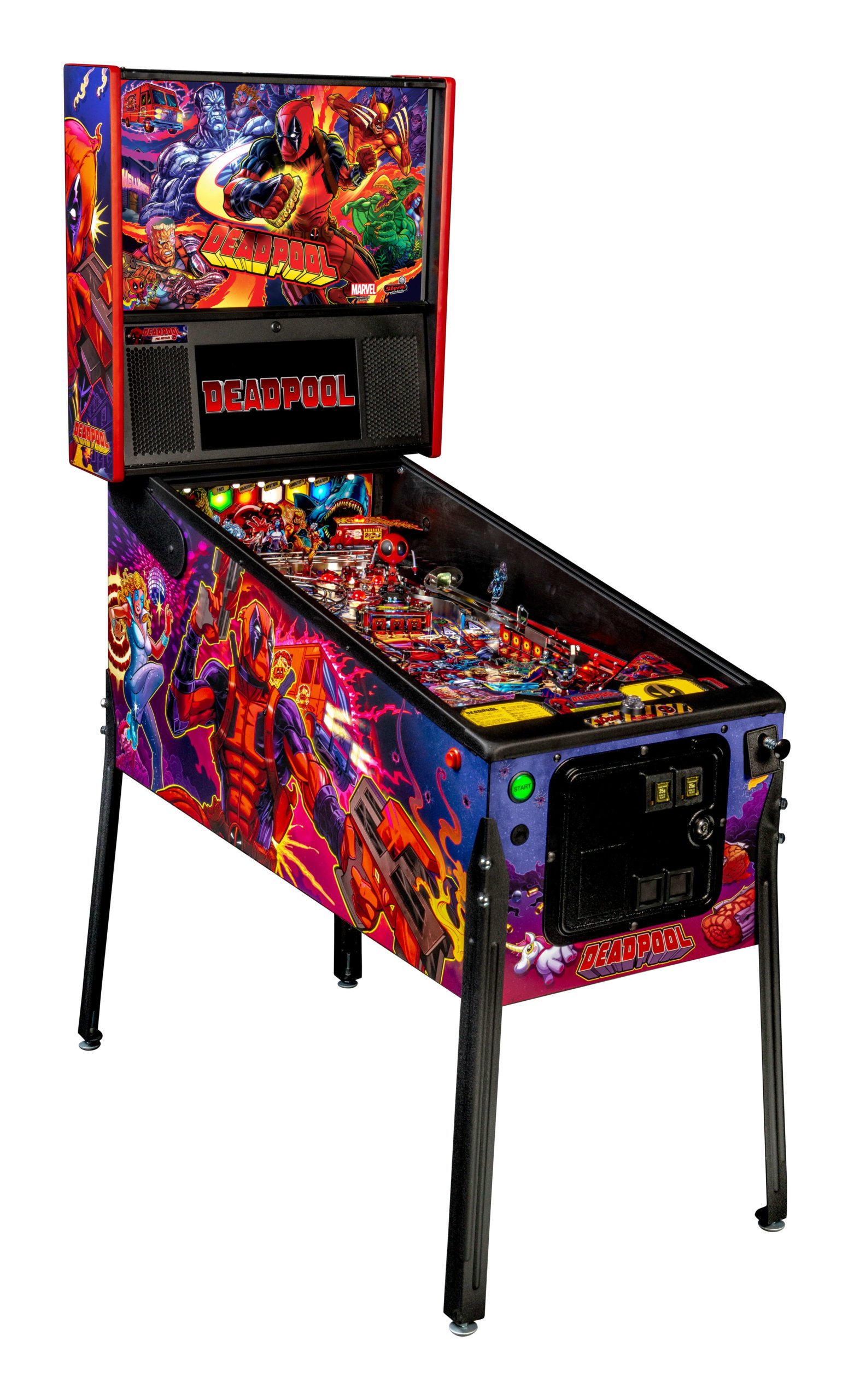 Deadpool Pro Pinball Machine by Stern