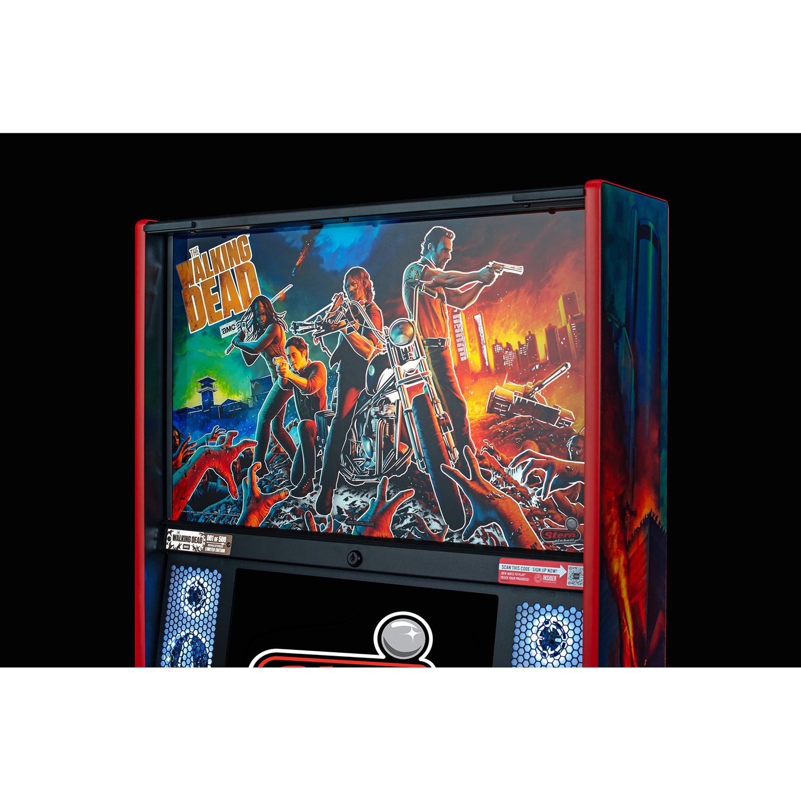 The Walking Dead Remastered Limited Edition Pinball Machine by Stern