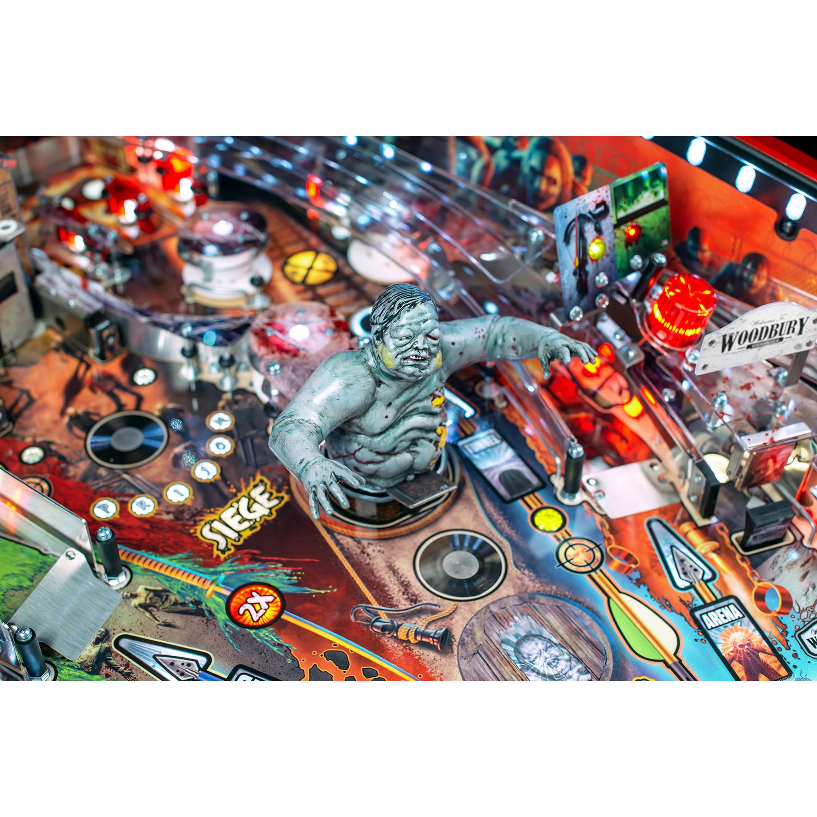 The Walking Dead Remastered Limited Edition Pinball Machine by Stern