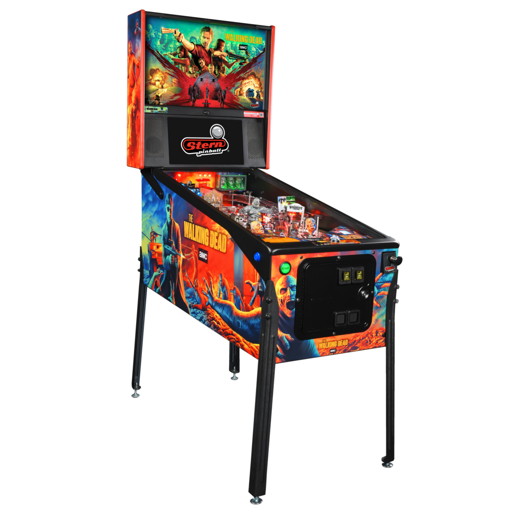 The Walking Dead Remastered Premium Pinball Machine by Stern