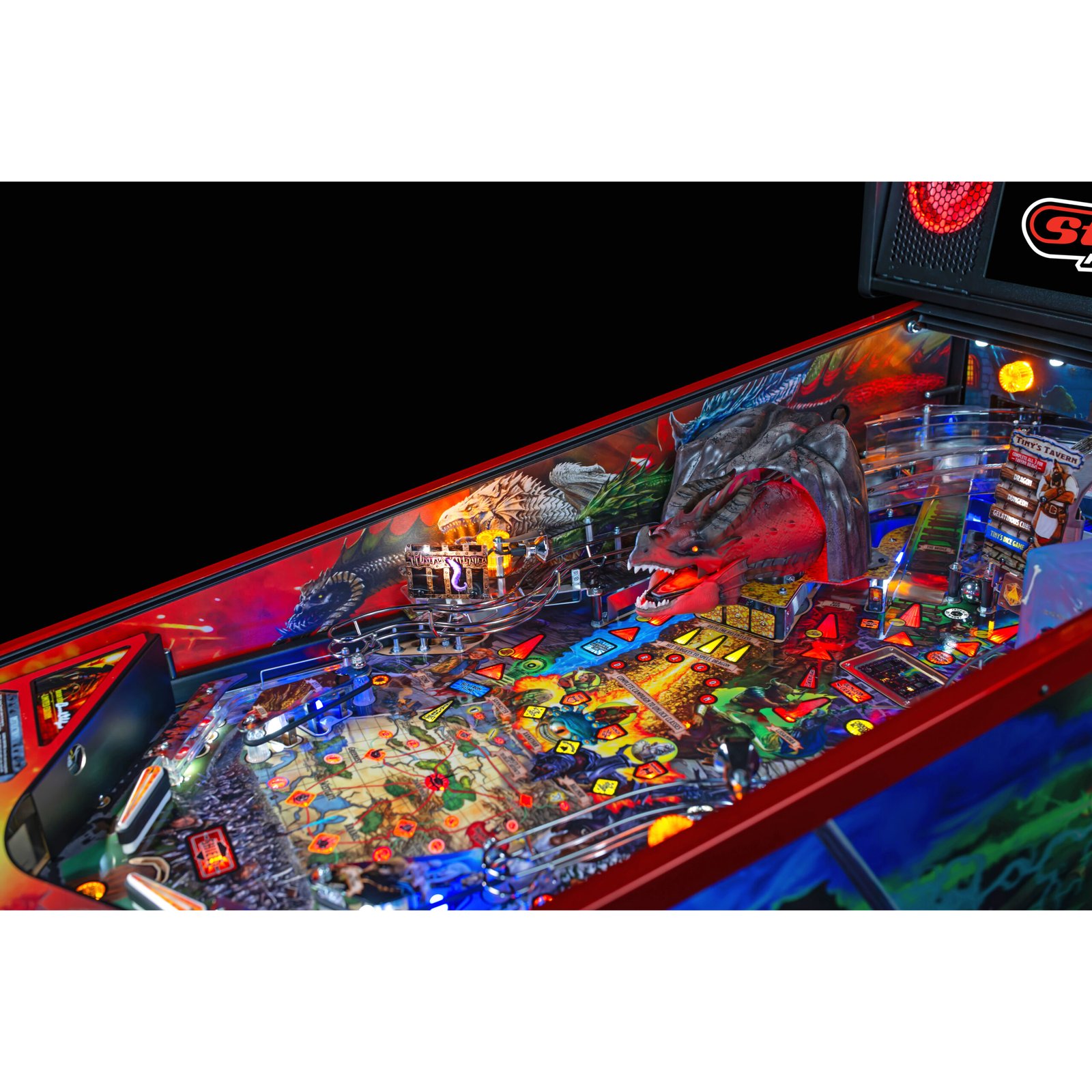 Dungeons & Dragons: The Tyrant's Eye Limited Edition Pinball Machine by Stern