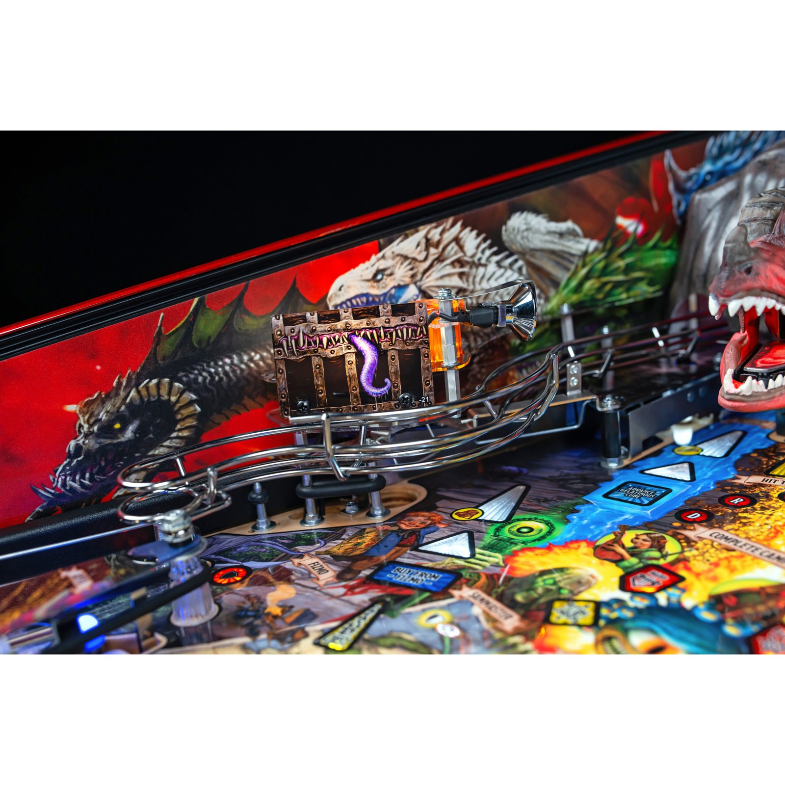 Dungeons & Dragons: The Tyrant's Eye Limited Edition Pinball Machine by Stern