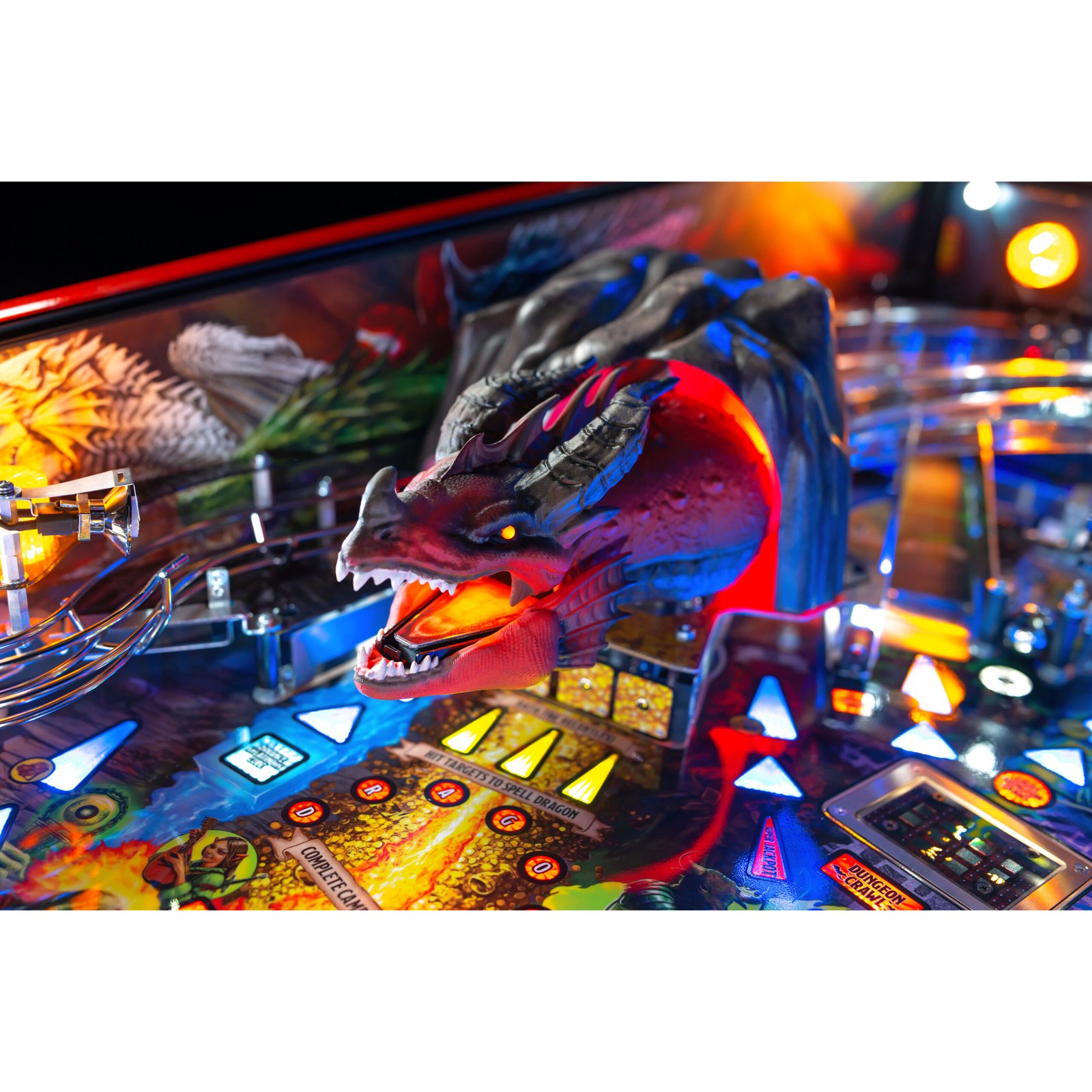 Dungeons & Dragons: The Tyrant's Eye Limited Edition Pinball Machine by Stern