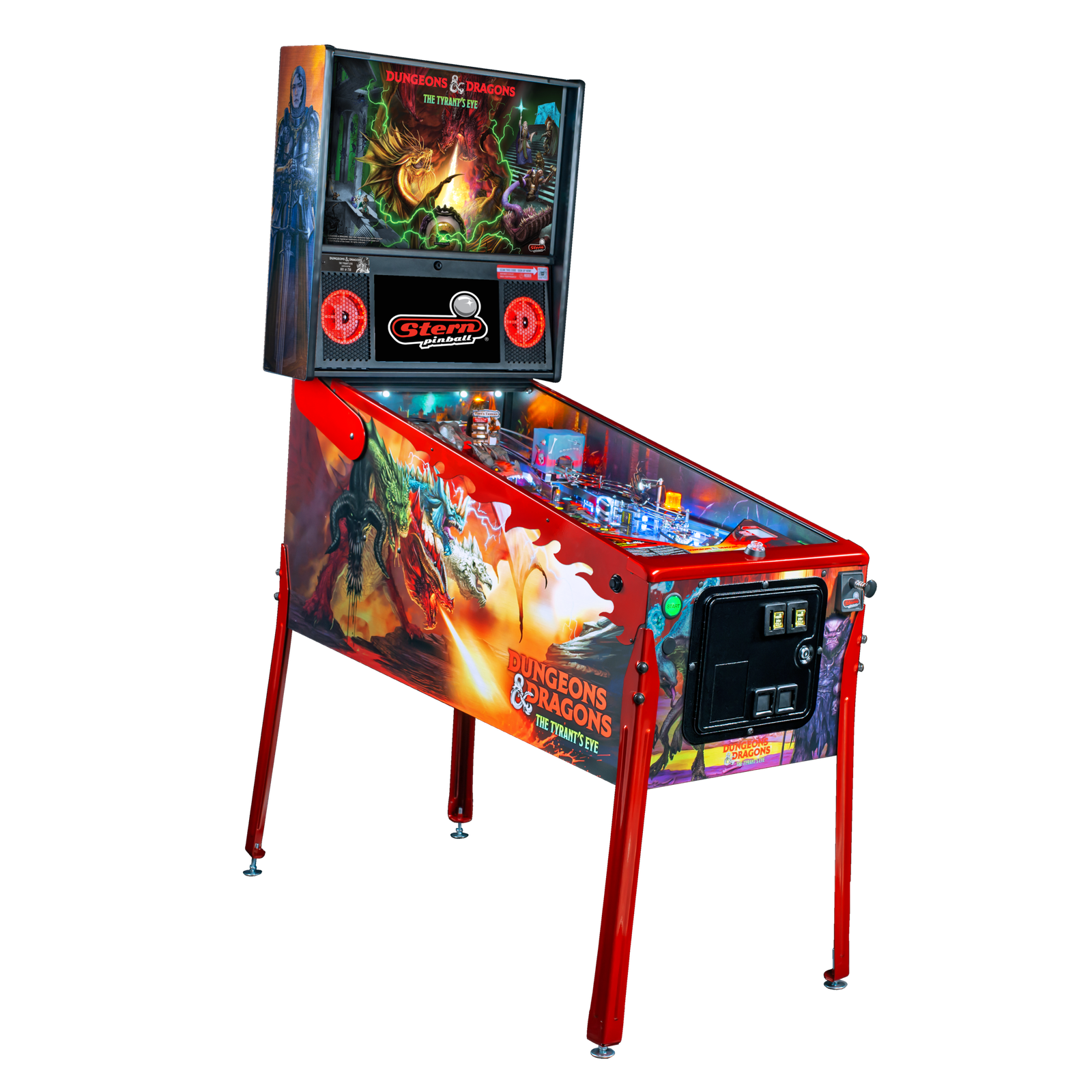 Dungeons & Dragons: The Tyrant's Eye Limited Edition Pinball Machine by Stern