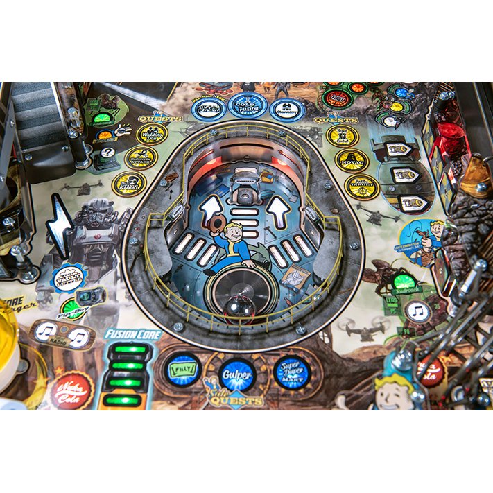 Fallout Premium Pinball Machine by Stern
