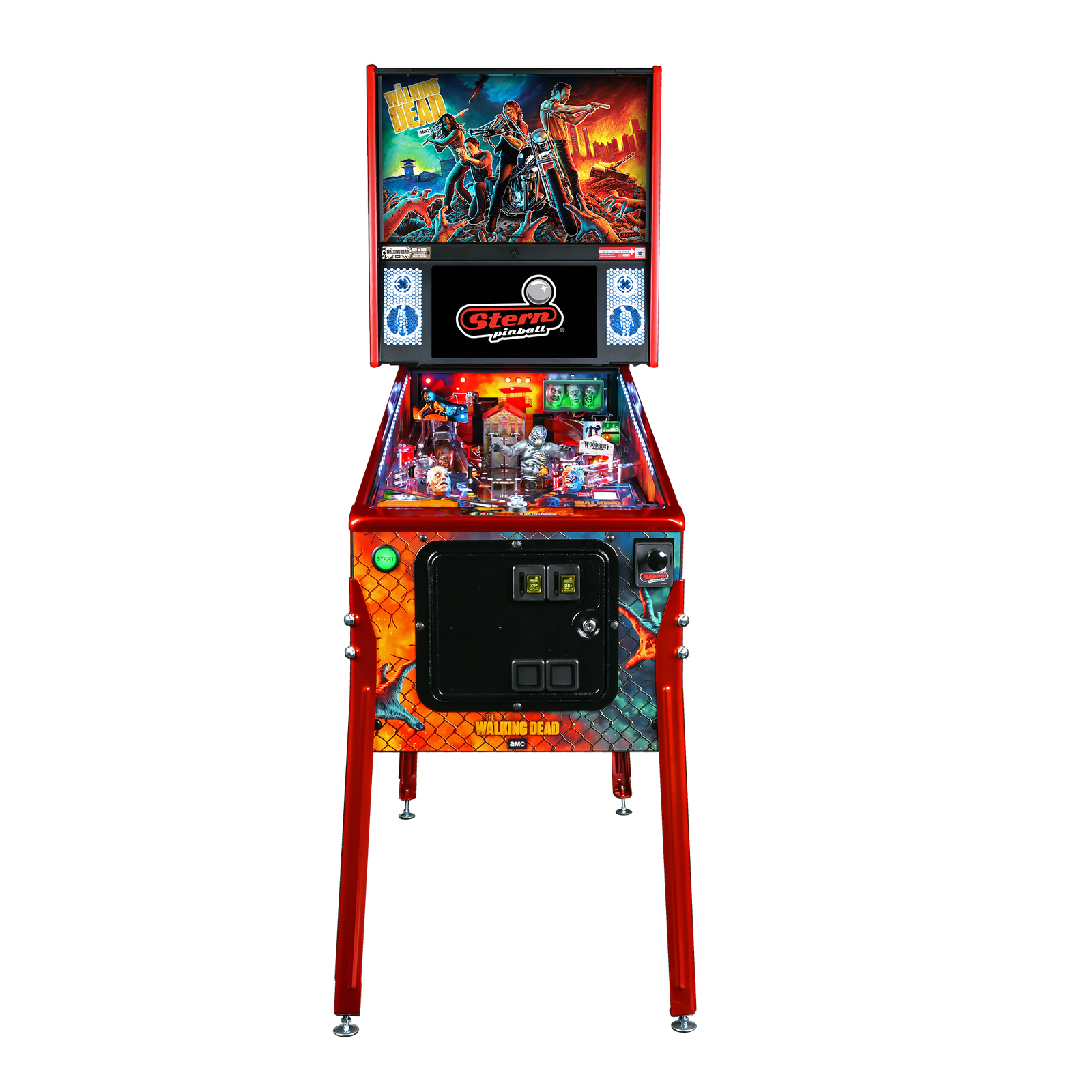The Walking Dead Remastered Limited Edition Pinball Machine by Stern