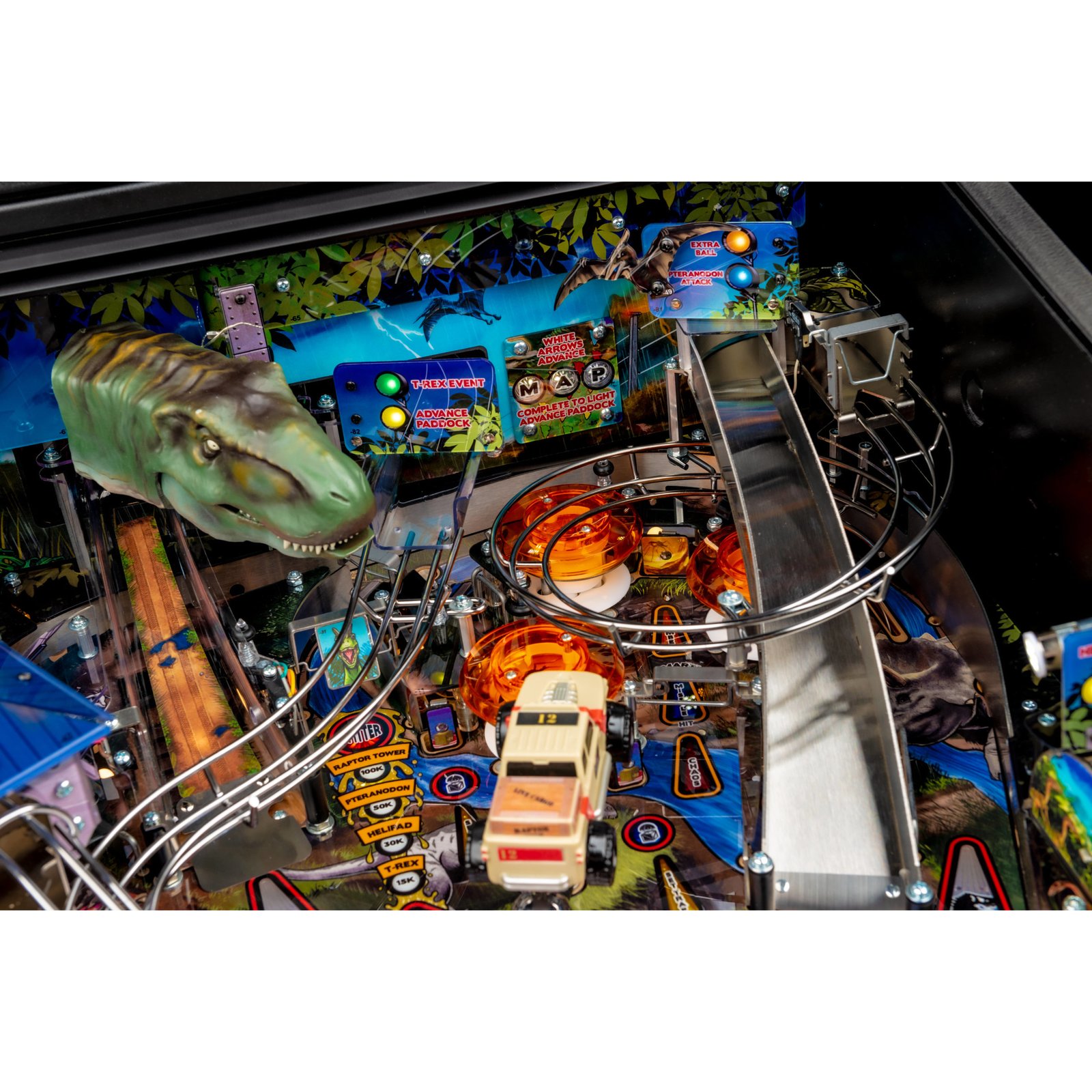 Jurassic Park Premium Pinball Machine by Stern