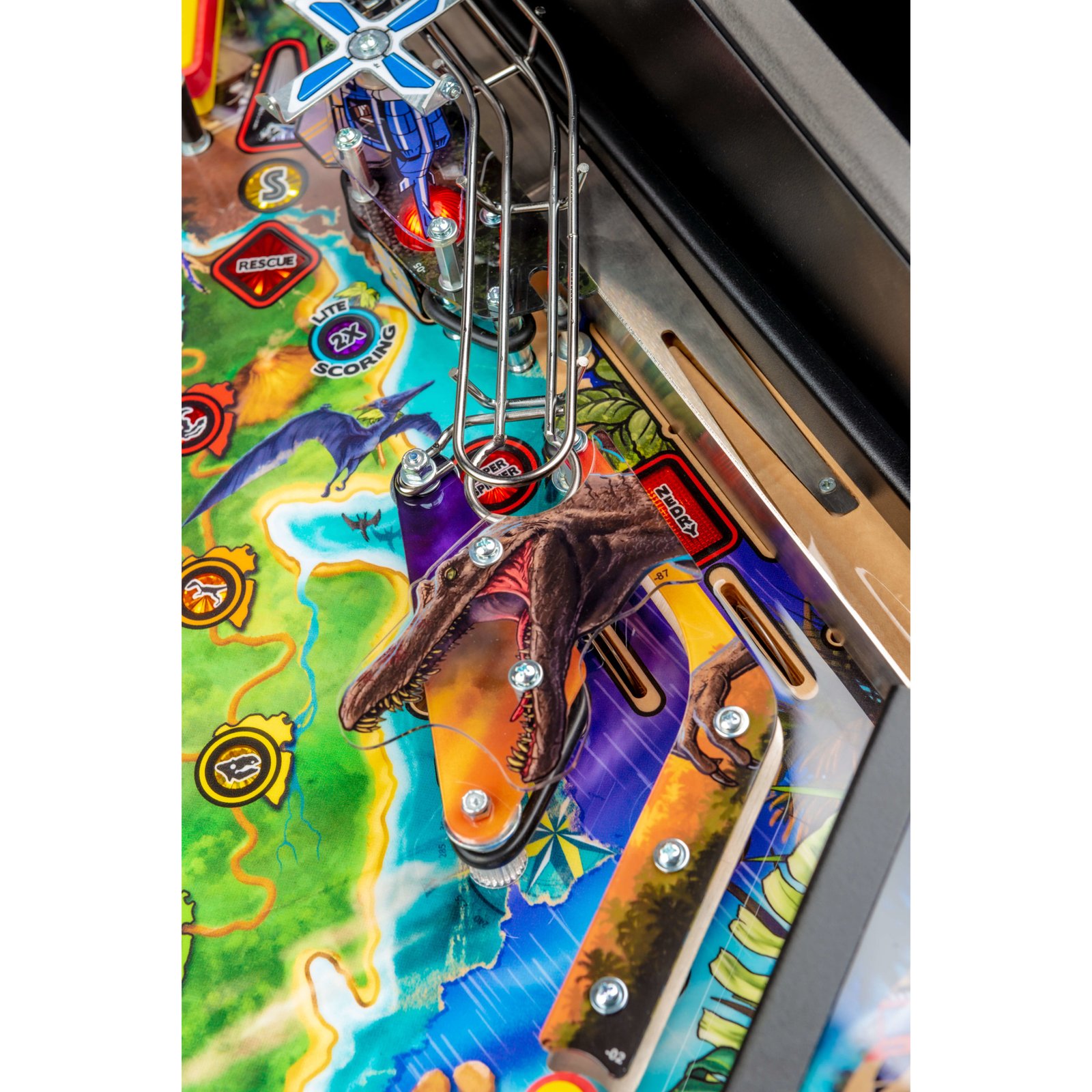 Jurassic Park Premium Pinball Machine by Stern