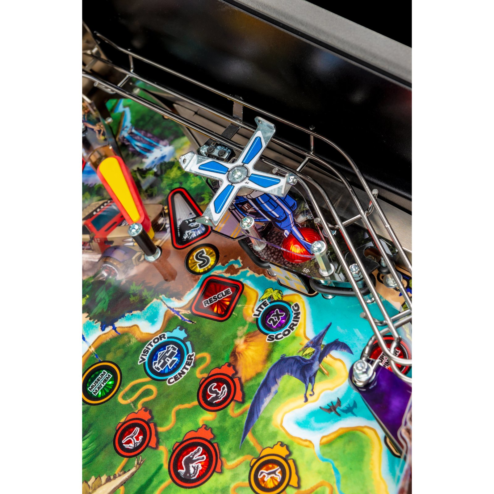 Jurassic Park Premium Pinball Machine by Stern
