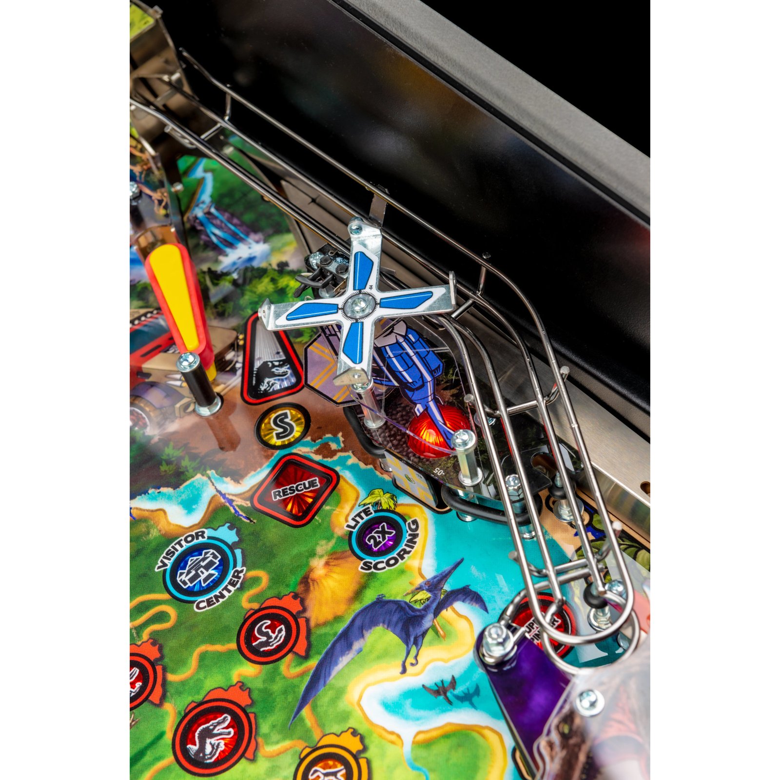Jurassic Park Premium Pinball Machine by Stern