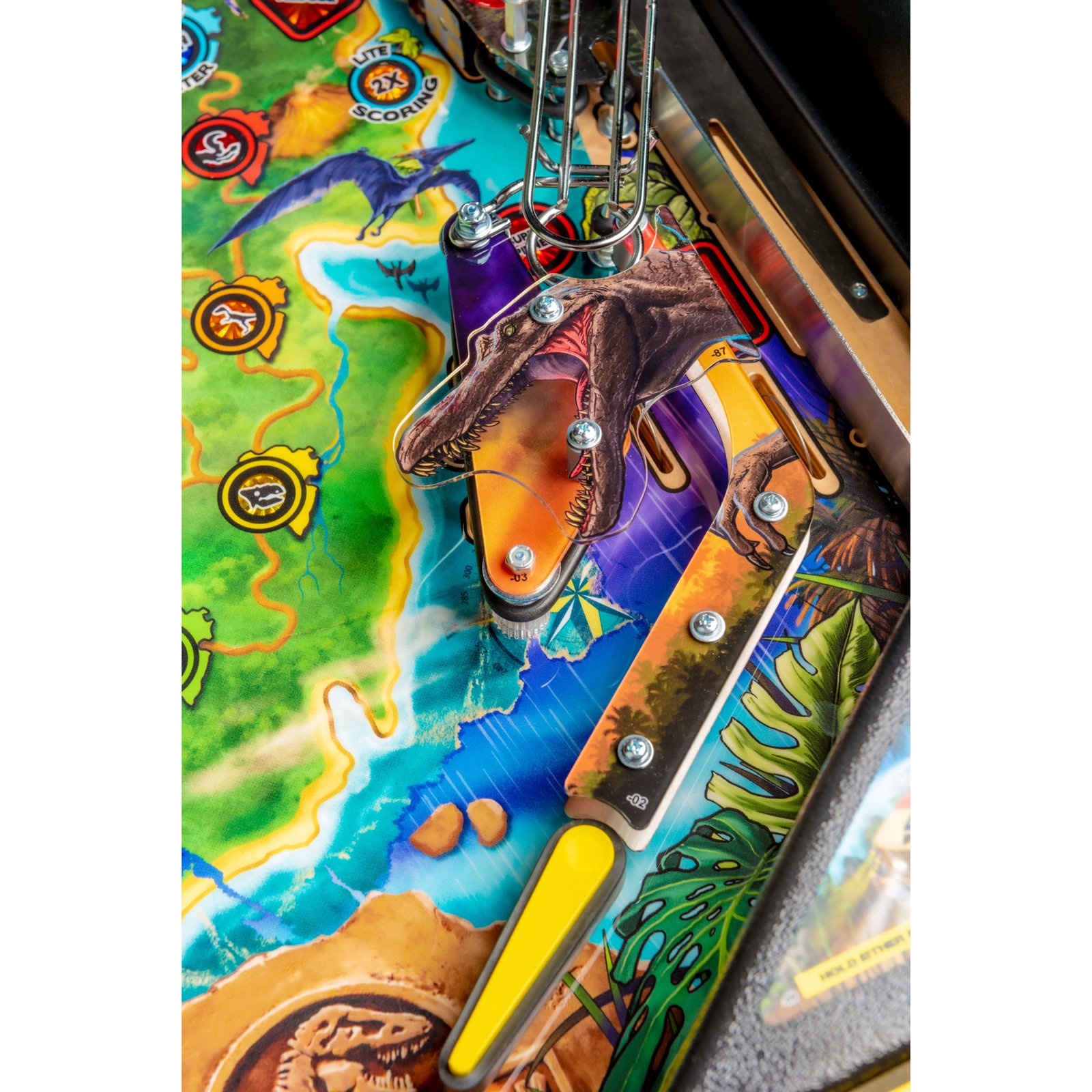 Jurassic Park Pro Pinball Machine by Stern