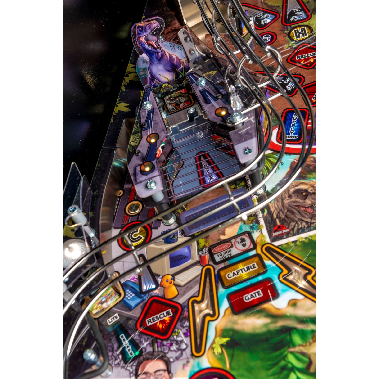 Jurassic Park Pro Pinball Machine by Stern