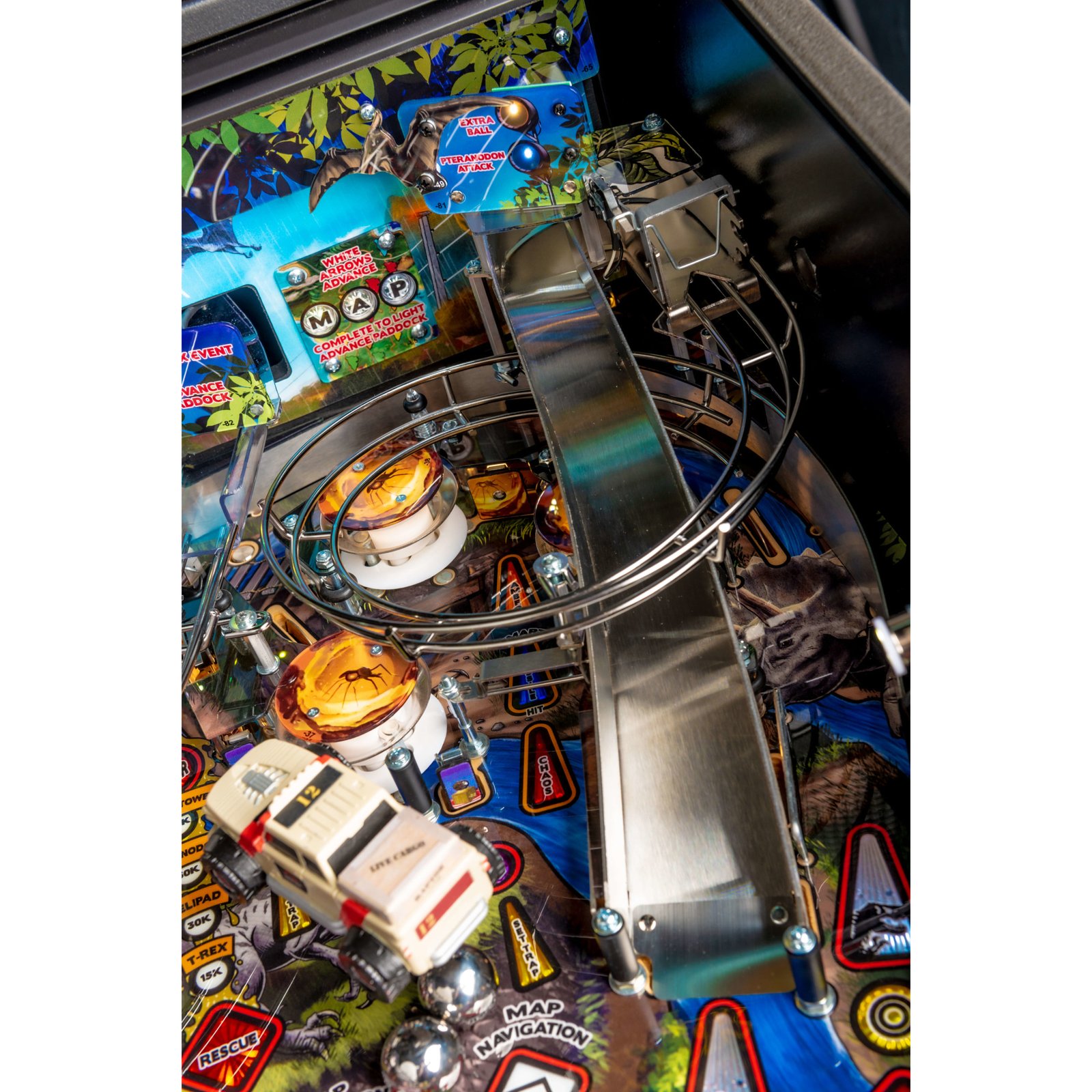 Jurassic Park Pro Pinball Machine by Stern