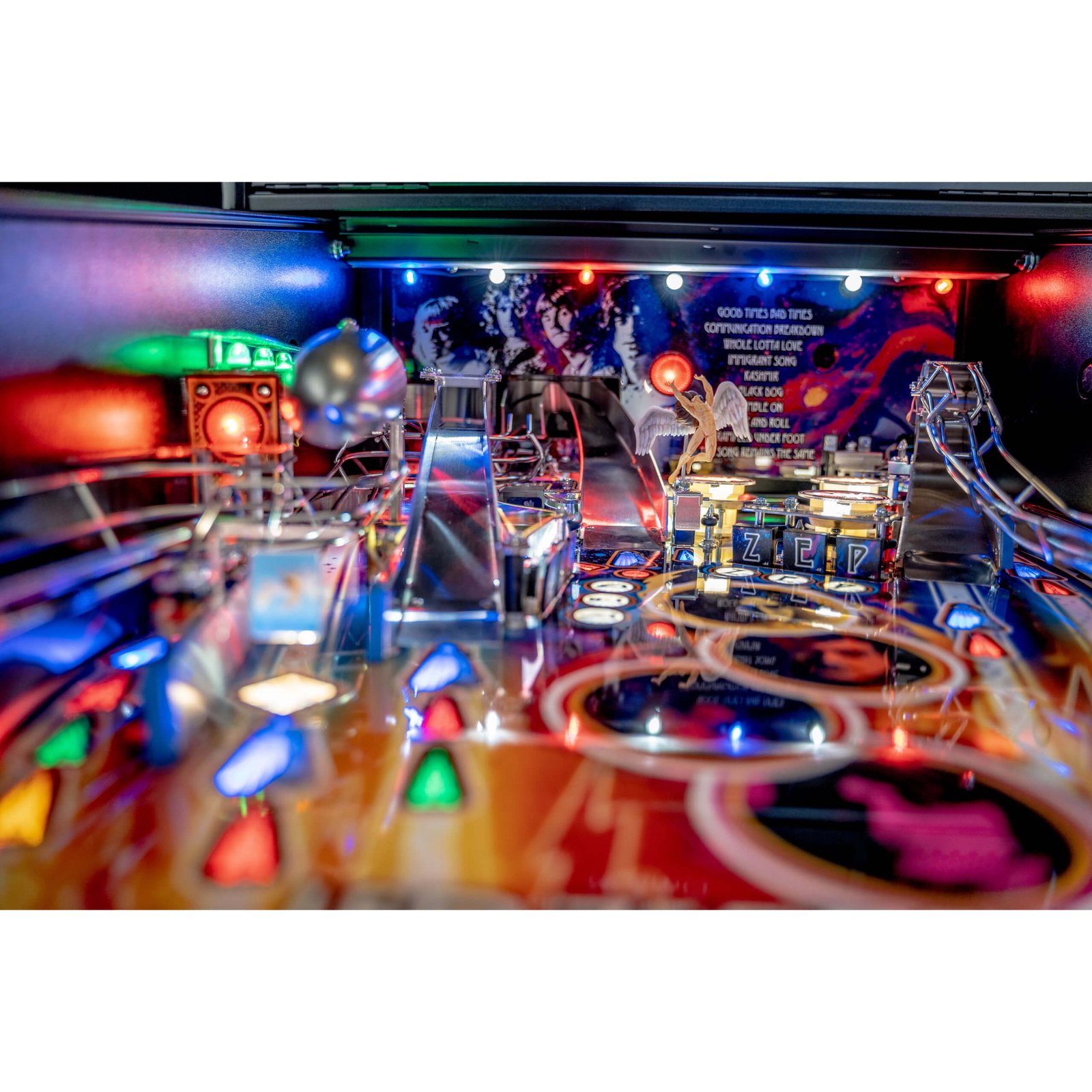 Led Zeppelin Pro Pinball Machine by Stern