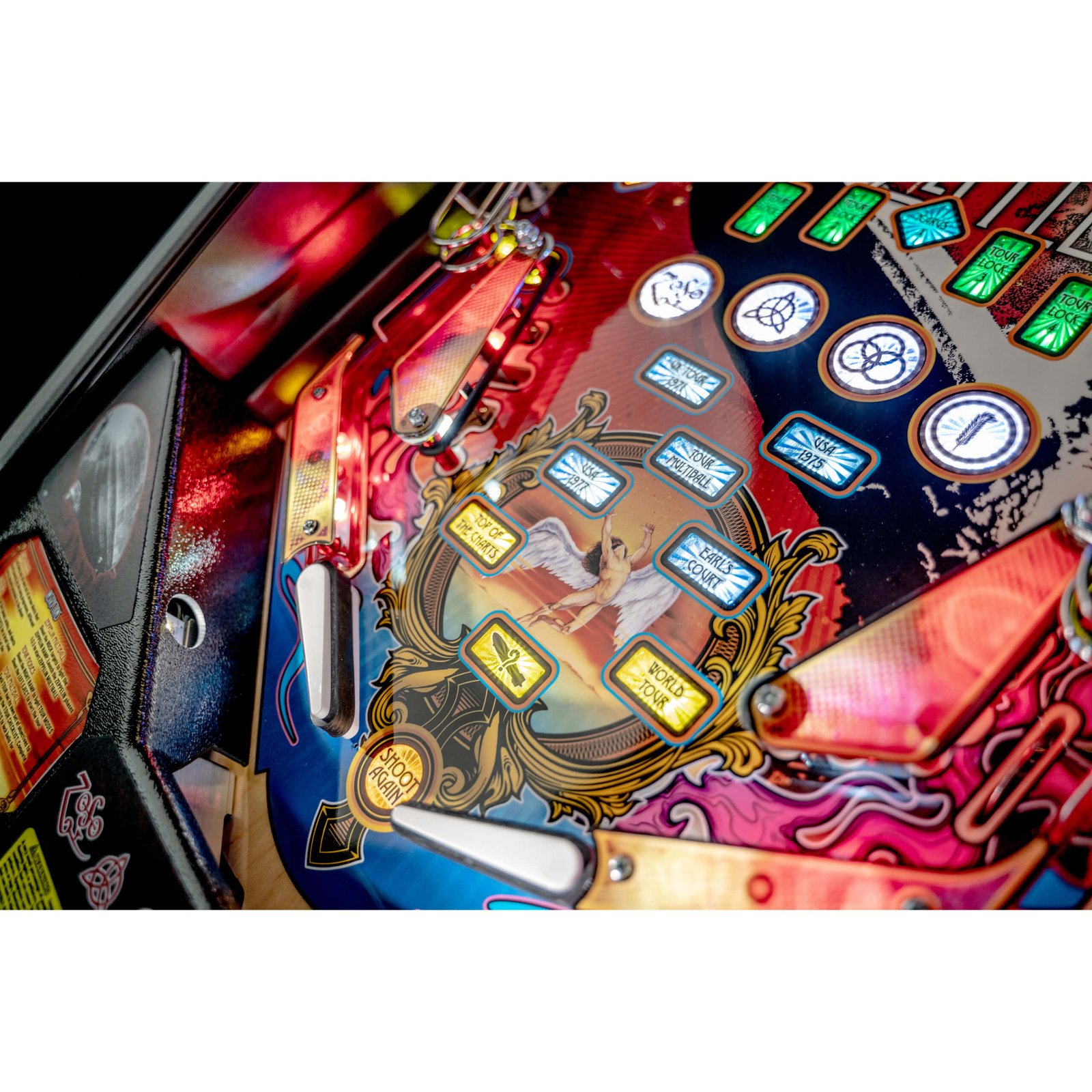 Led Zeppelin Pro Pinball Machine by Stern