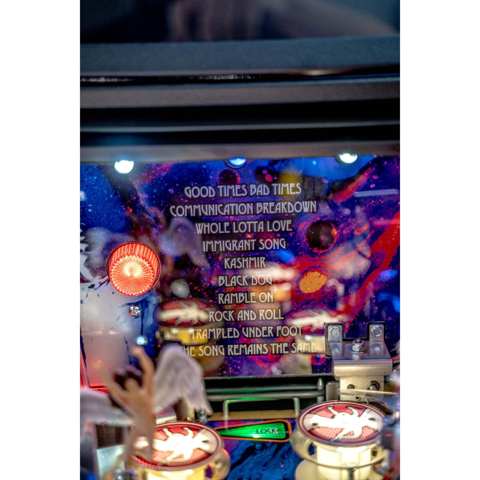 Led Zeppelin Pro Pinball Machine by Stern