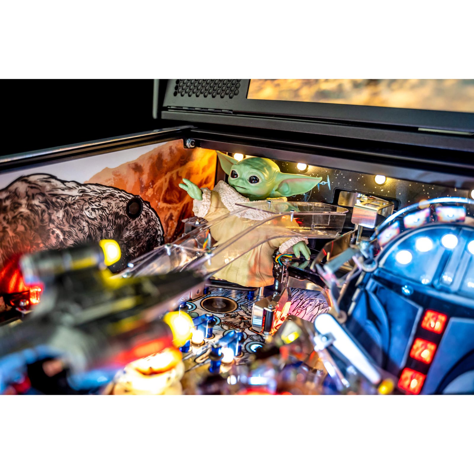 The Mandalorian Limited Edition Pinball Machine by Stern