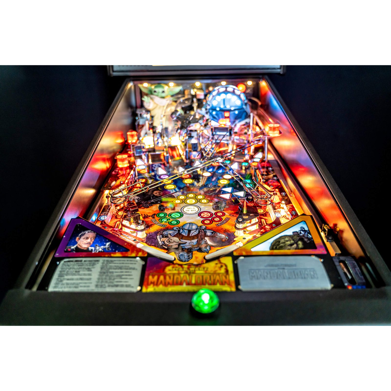 The Mandalorian Premium Pinball Machine by Stern