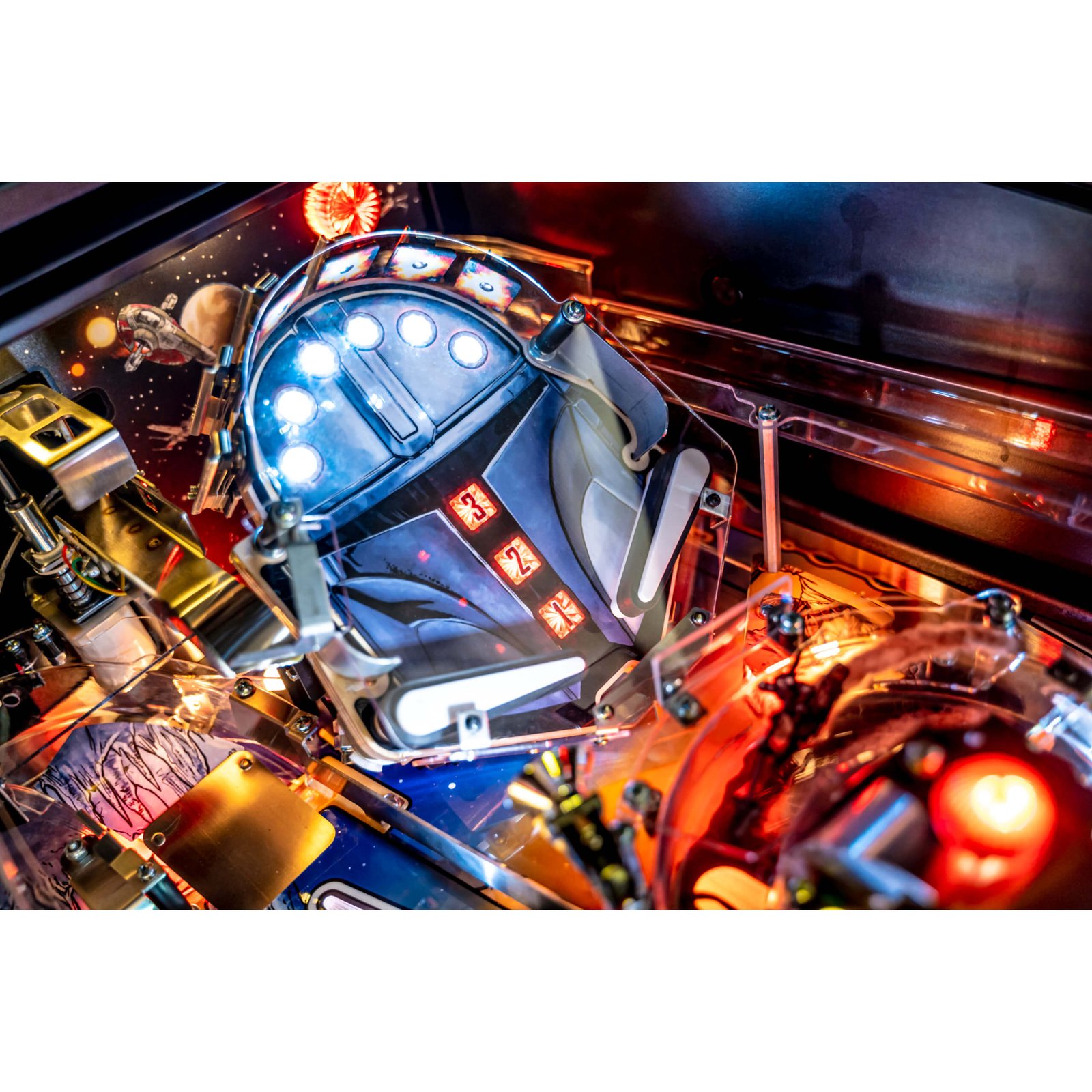 The Mandalorian Limited Edition Pinball Machine by Stern