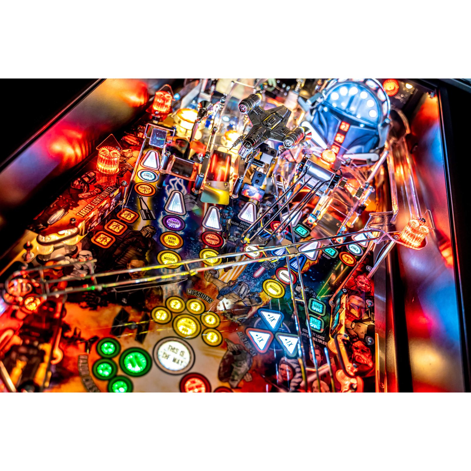 The Mandalorian Limited Edition Pinball Machine by Stern
