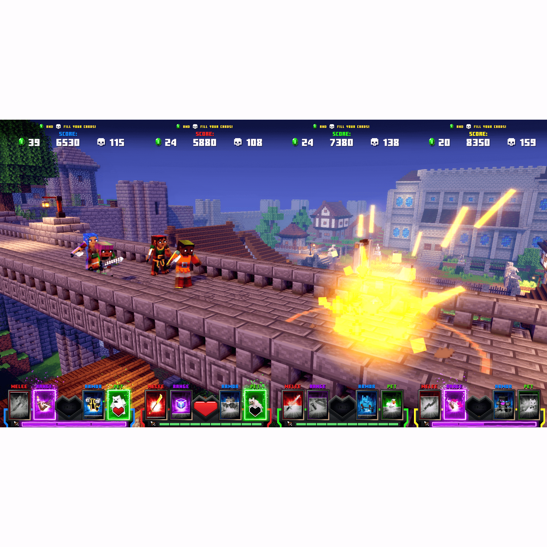 Minecraft Dungeons 2 Player Arcade