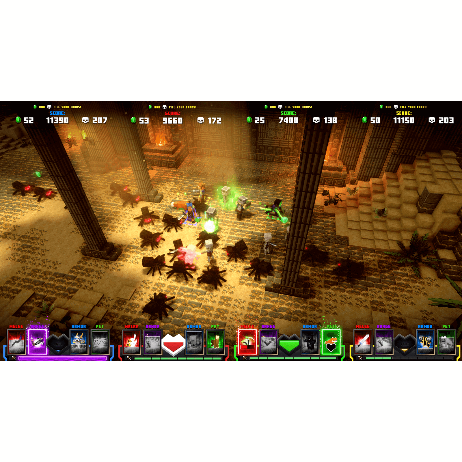 Minecraft Dungeons 2 Player Arcade