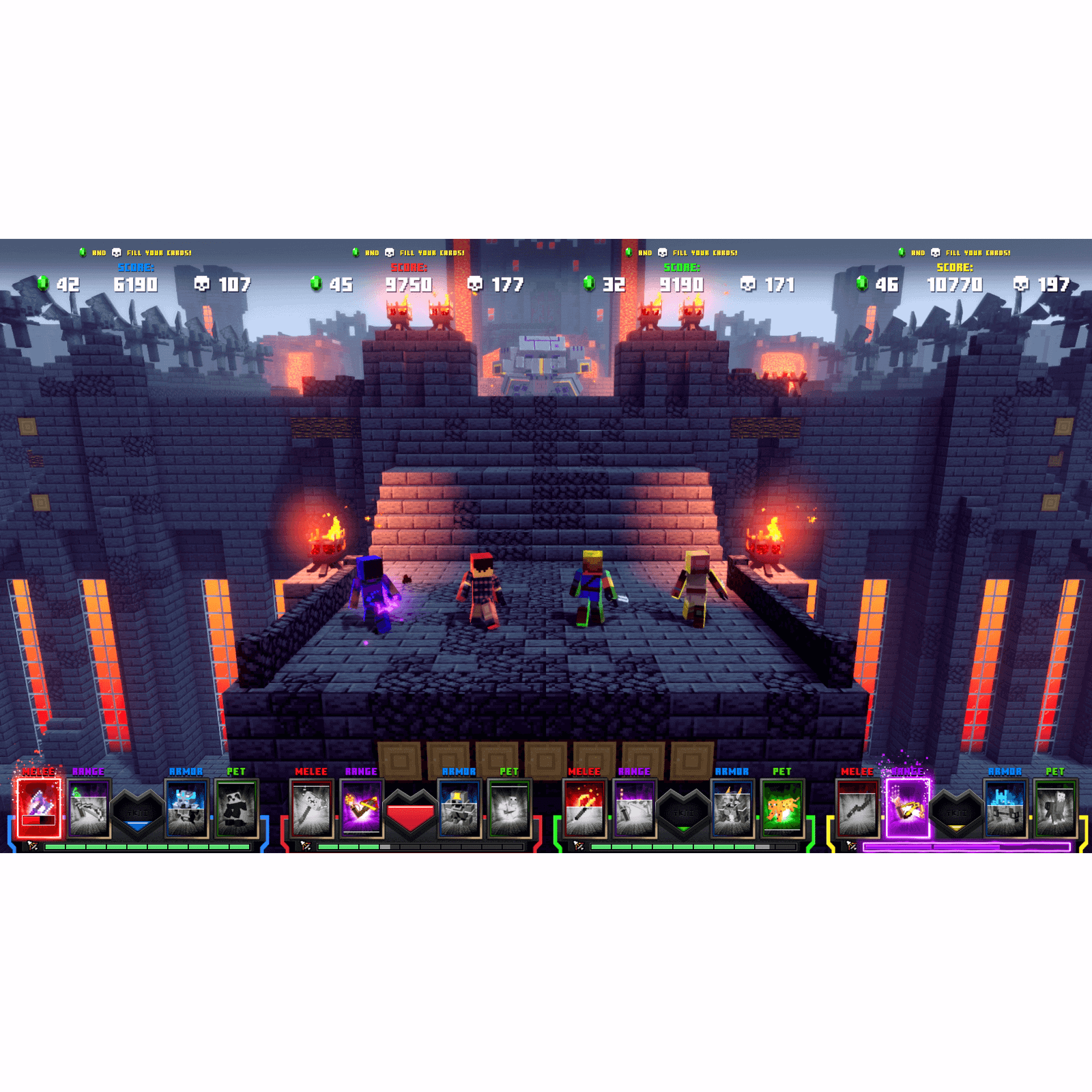 Minecraft Dungeons 2 Player Arcade