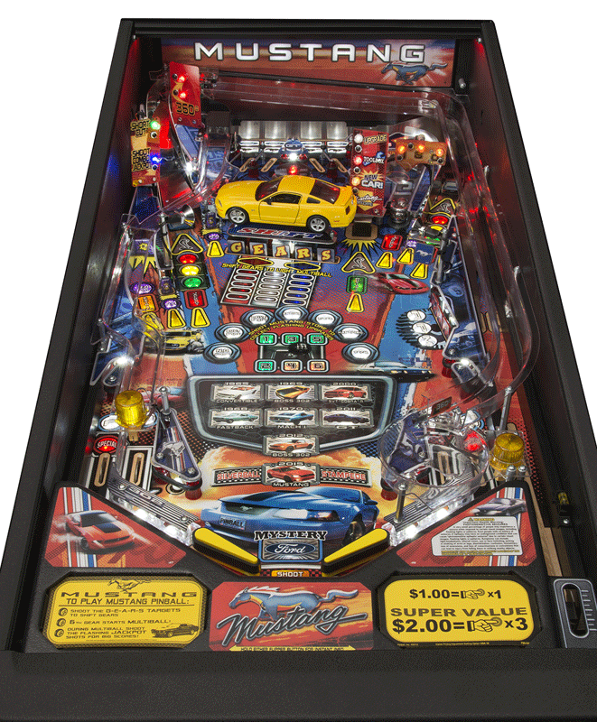 Mustang Pro Pinball Machine by Stern