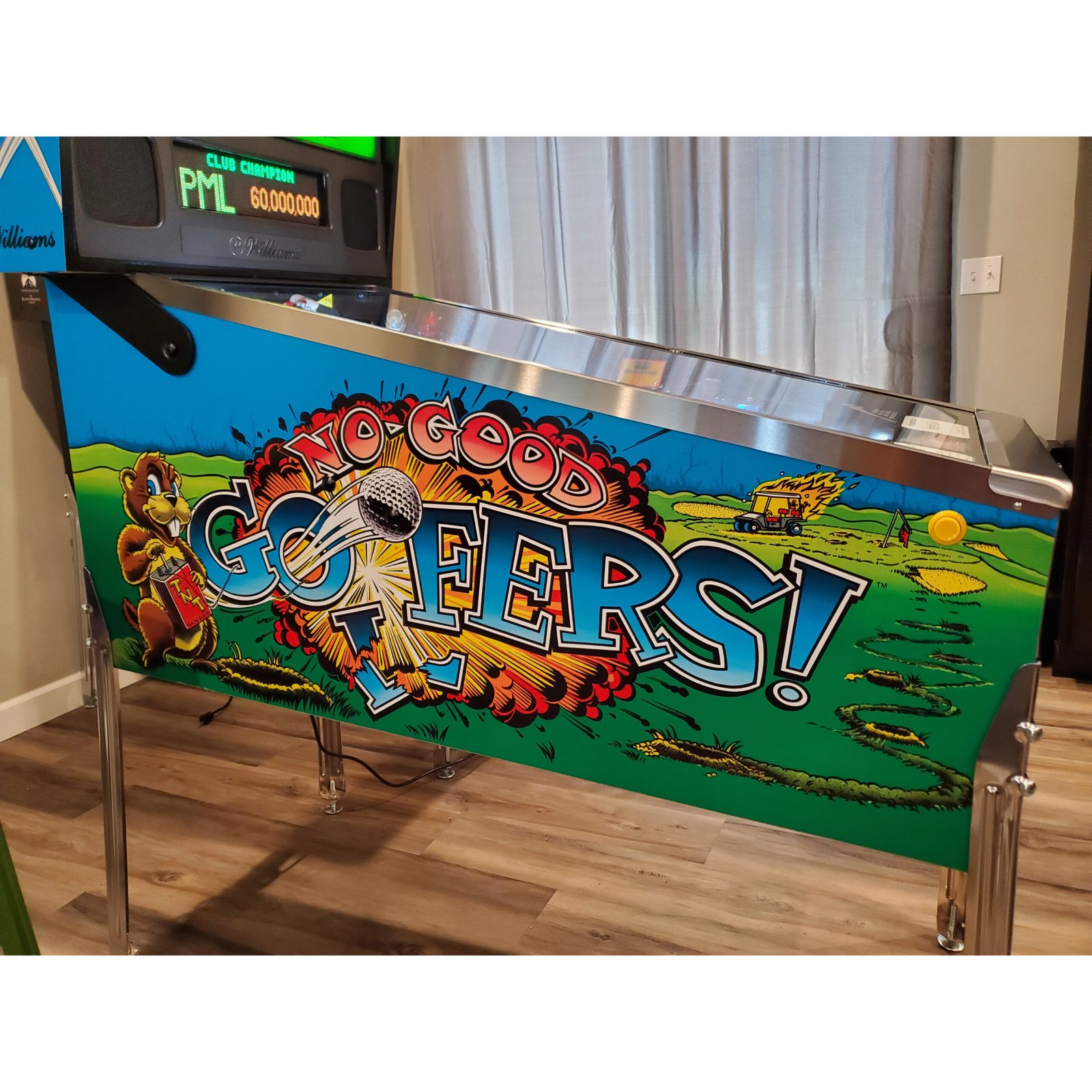No Good Gofers Pinball Machine by Williams (High End Restoration)
