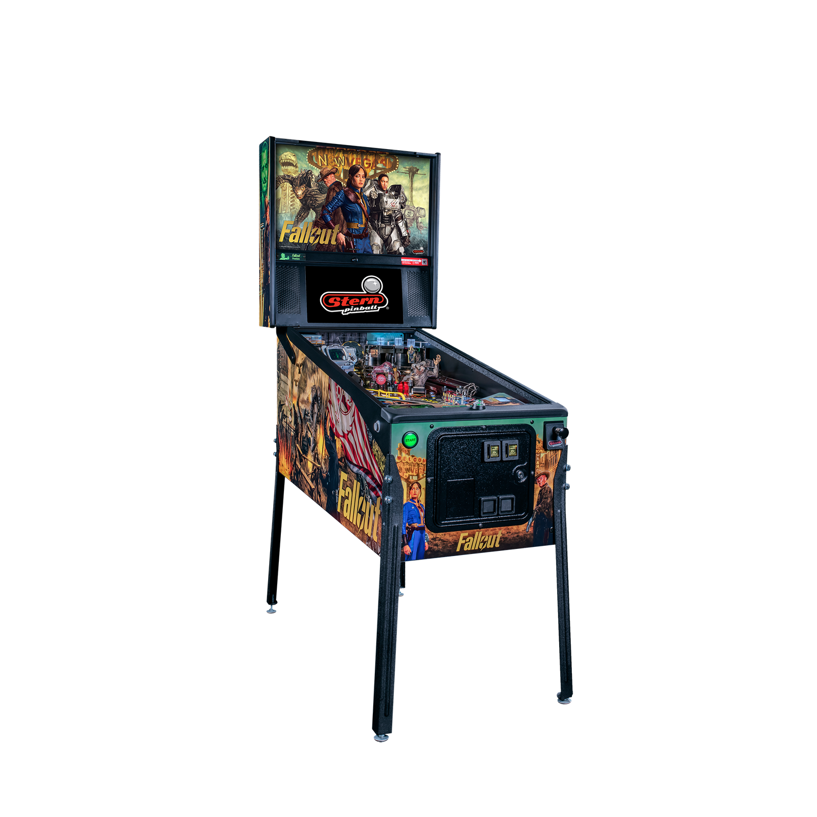 Fallout Premium Pinball Machine by Stern