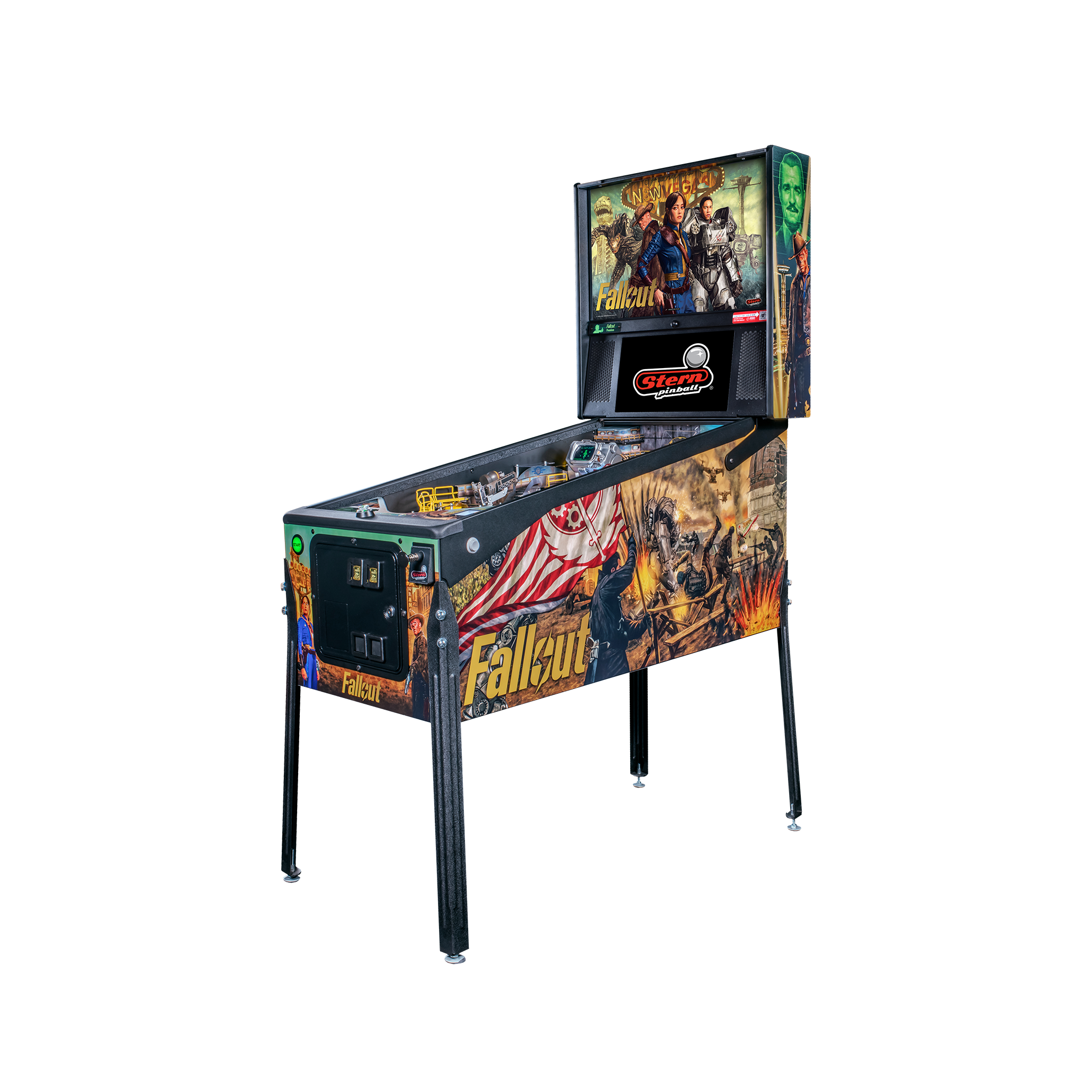 Fallout Premium Pinball Machine by Stern