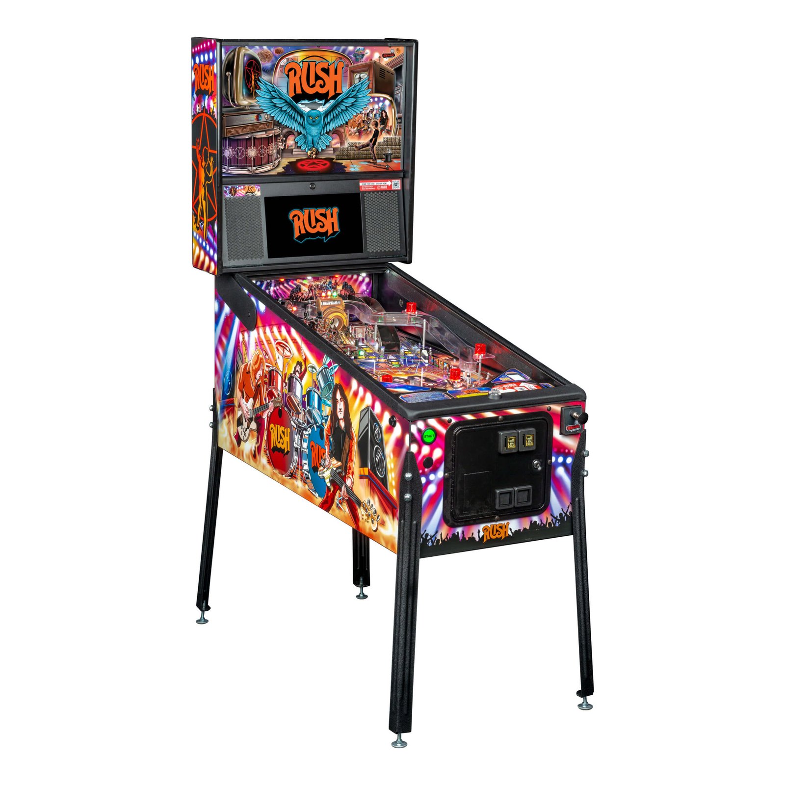 Rush Pro Pinball Machine by Stern
