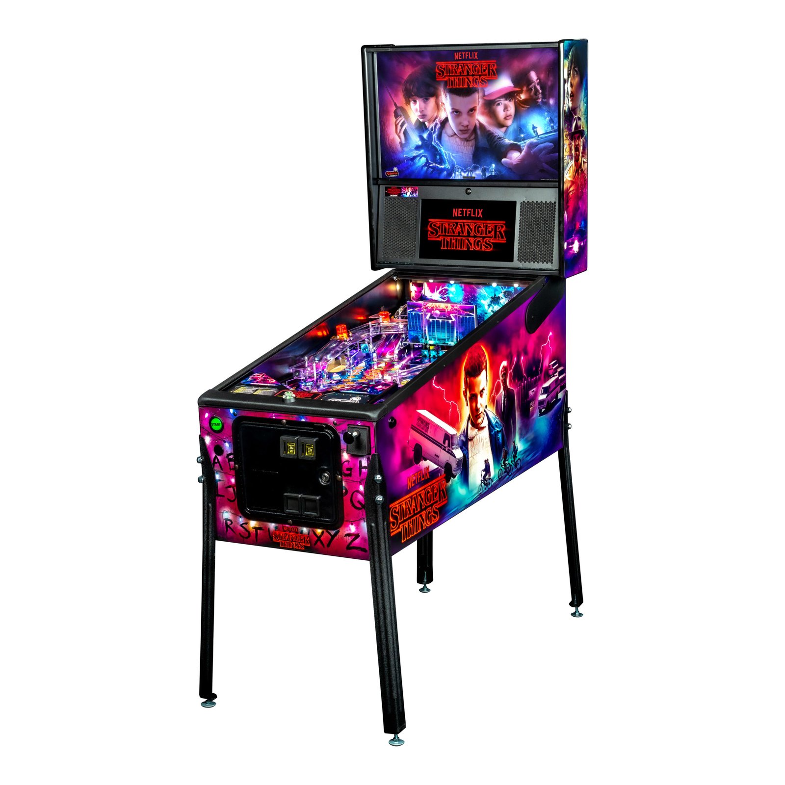 Stranger Things Pro Pinball Machine by Stern