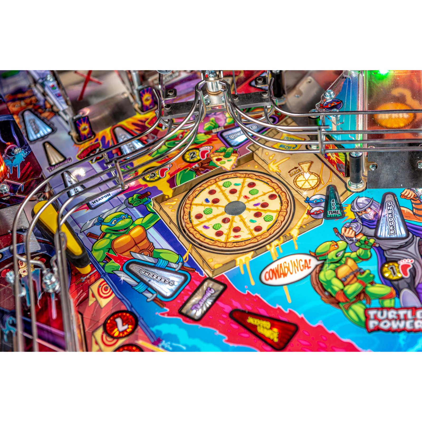 Teenage Mutant Ninja Turtles Premium Pinball Machine by Stern