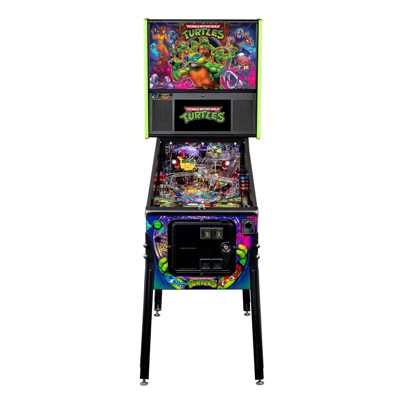 Teenage Mutant Ninja Turtles Pro Pinball Machine by Stern