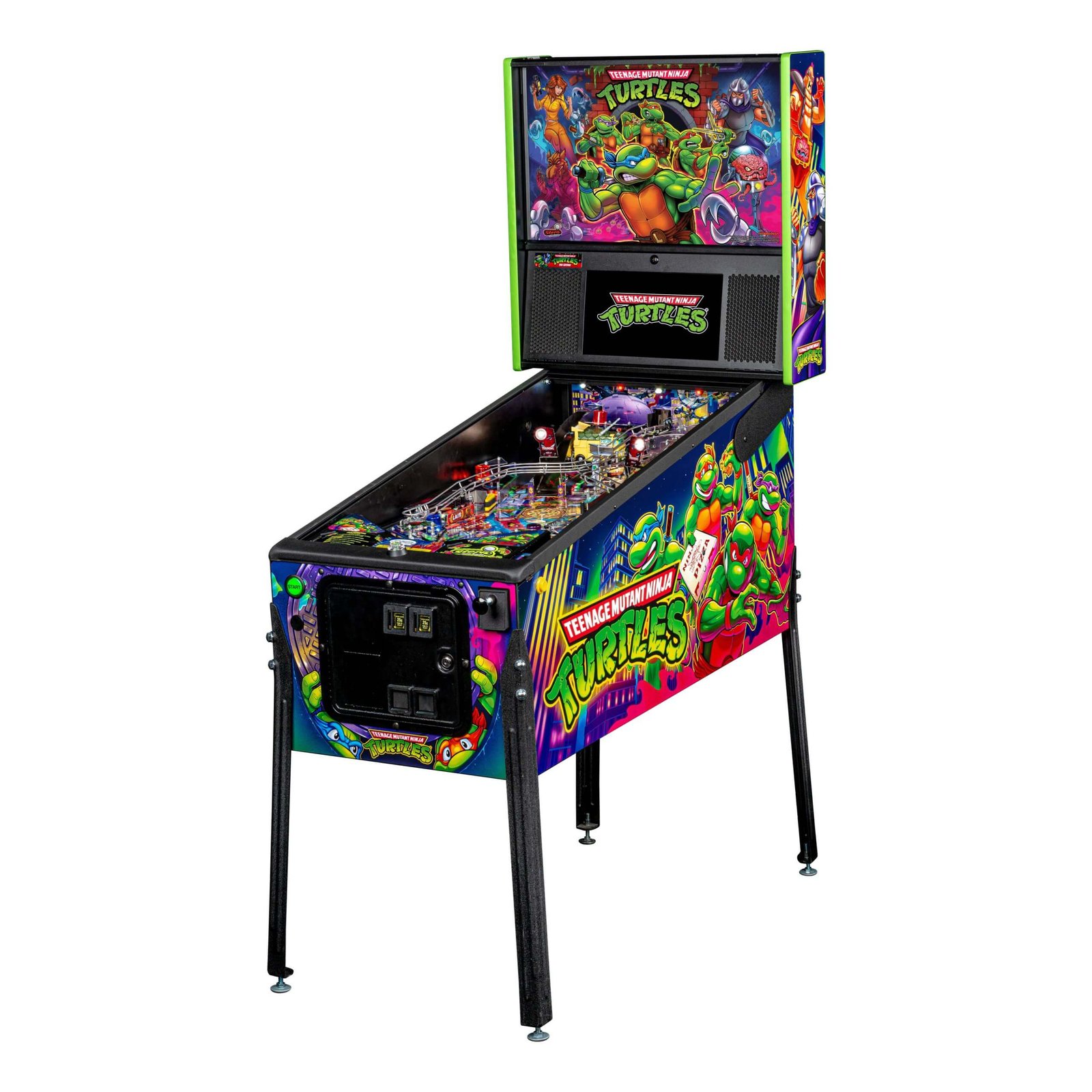 Teenage Mutant Ninja Turtles Pro Pinball Machine by Stern