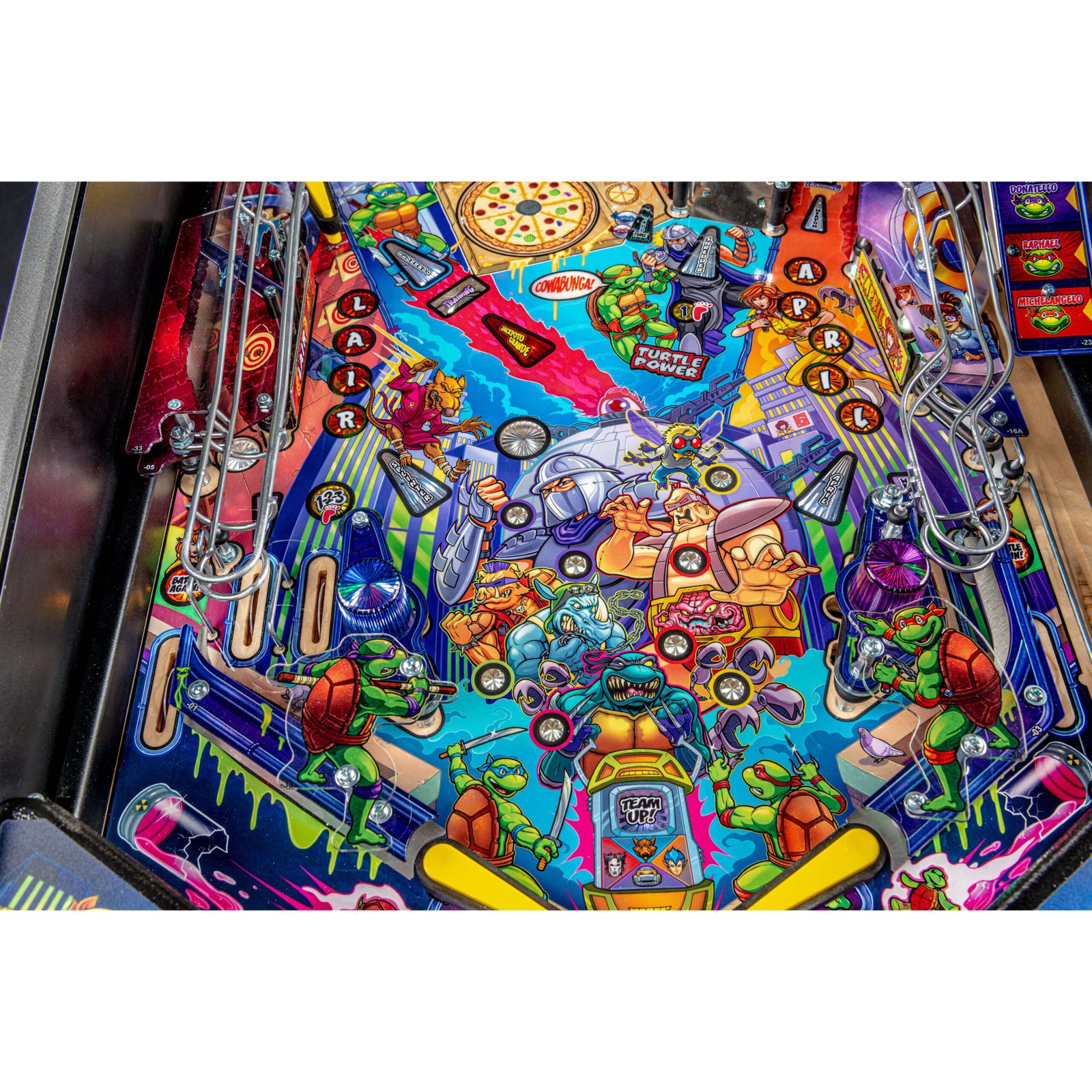 Teenage Mutant Ninja Turtles Pro Pinball Machine by Stern