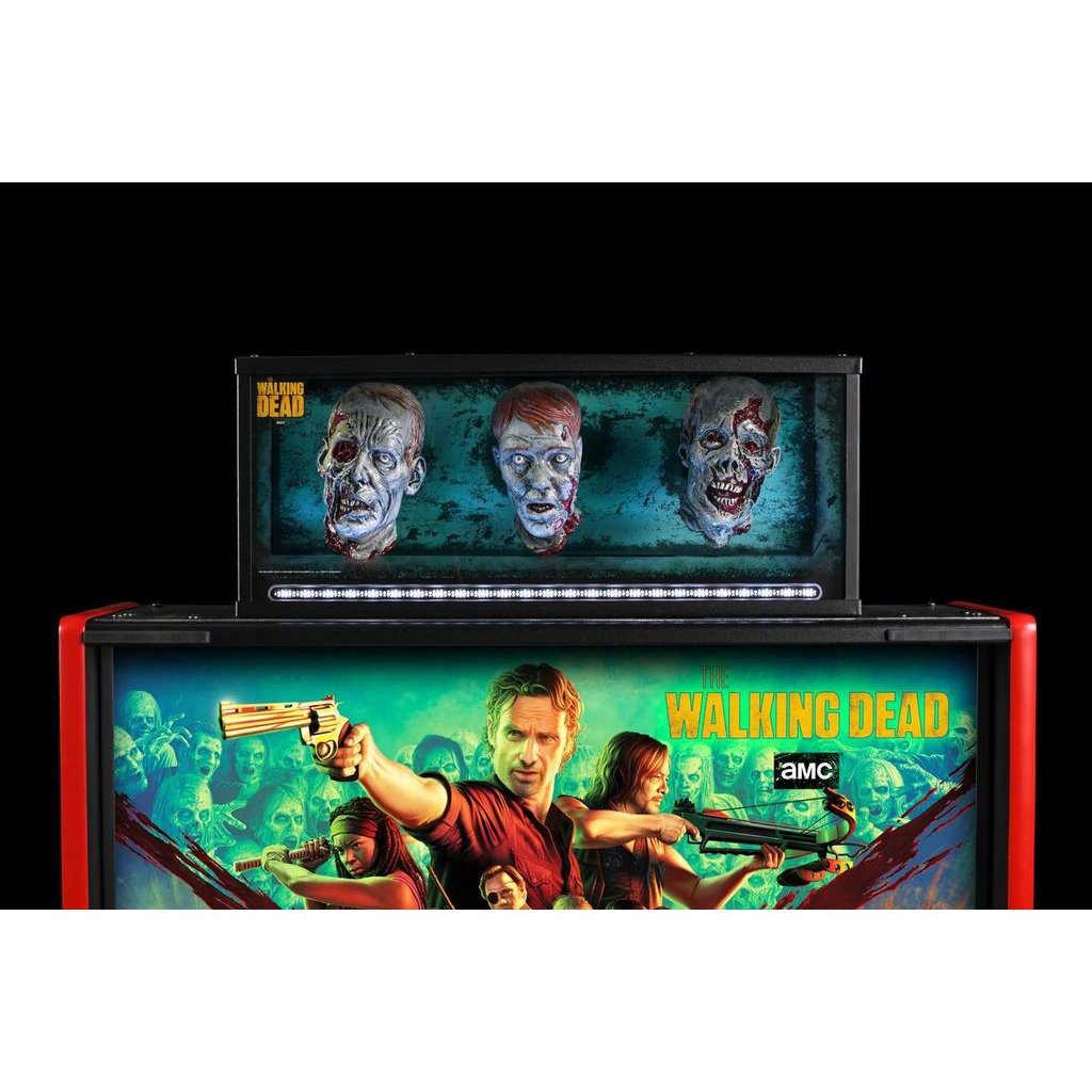 The Walking Dead Remastered Pinball Topper by Stern