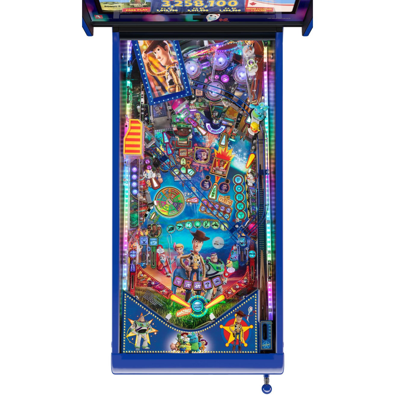 Toy Story 4 Limited Edition Pinball by JJP