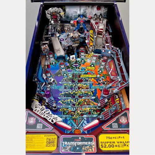 Transformers Limited Edition Pinball Machine by Stern