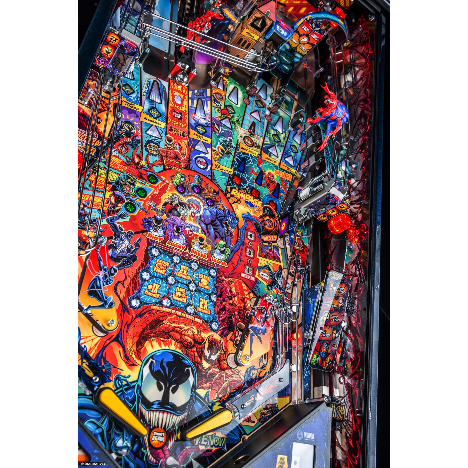 Venom Limited Edition Pinball Machine by Stern