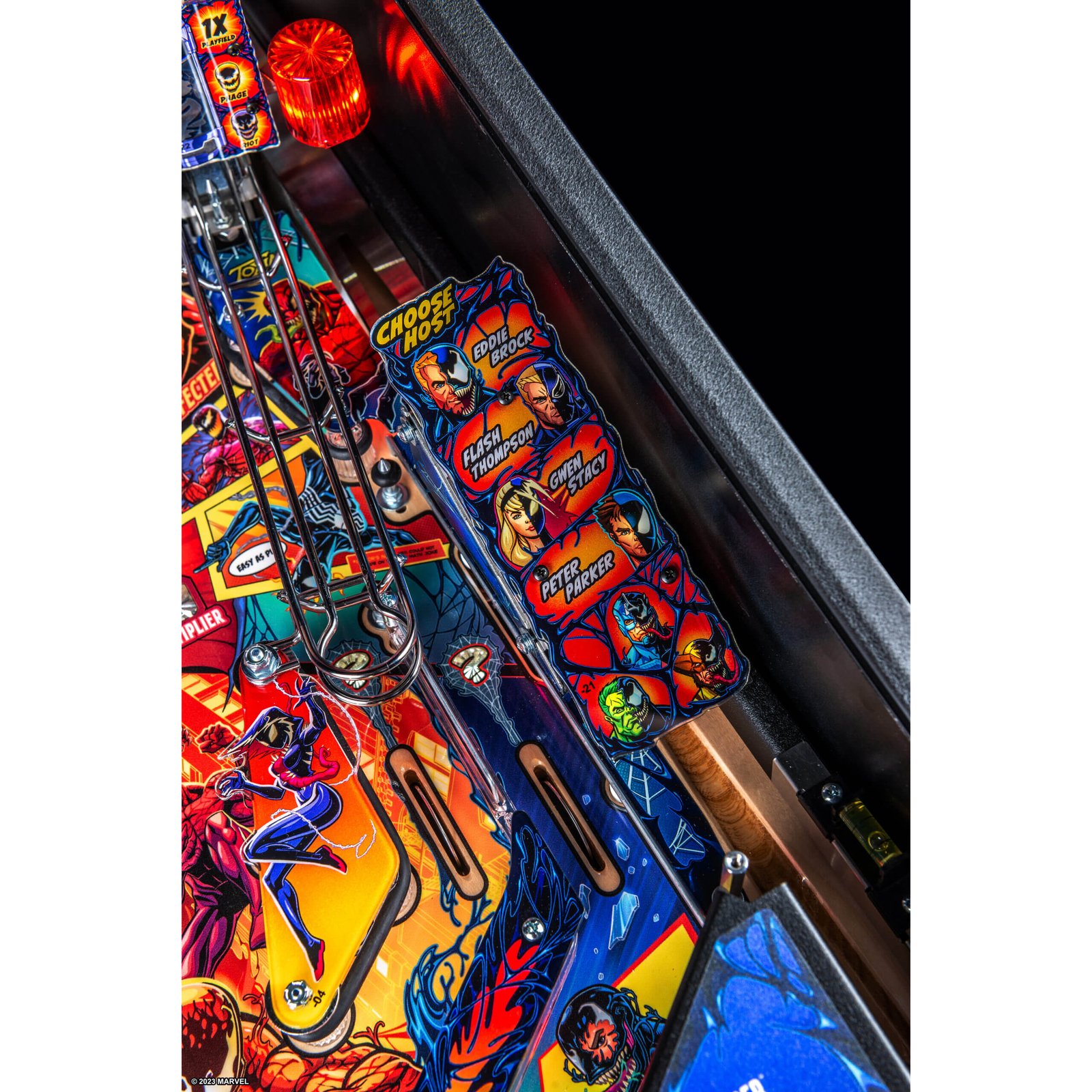 Venom Premium Pinball Machine by Stern