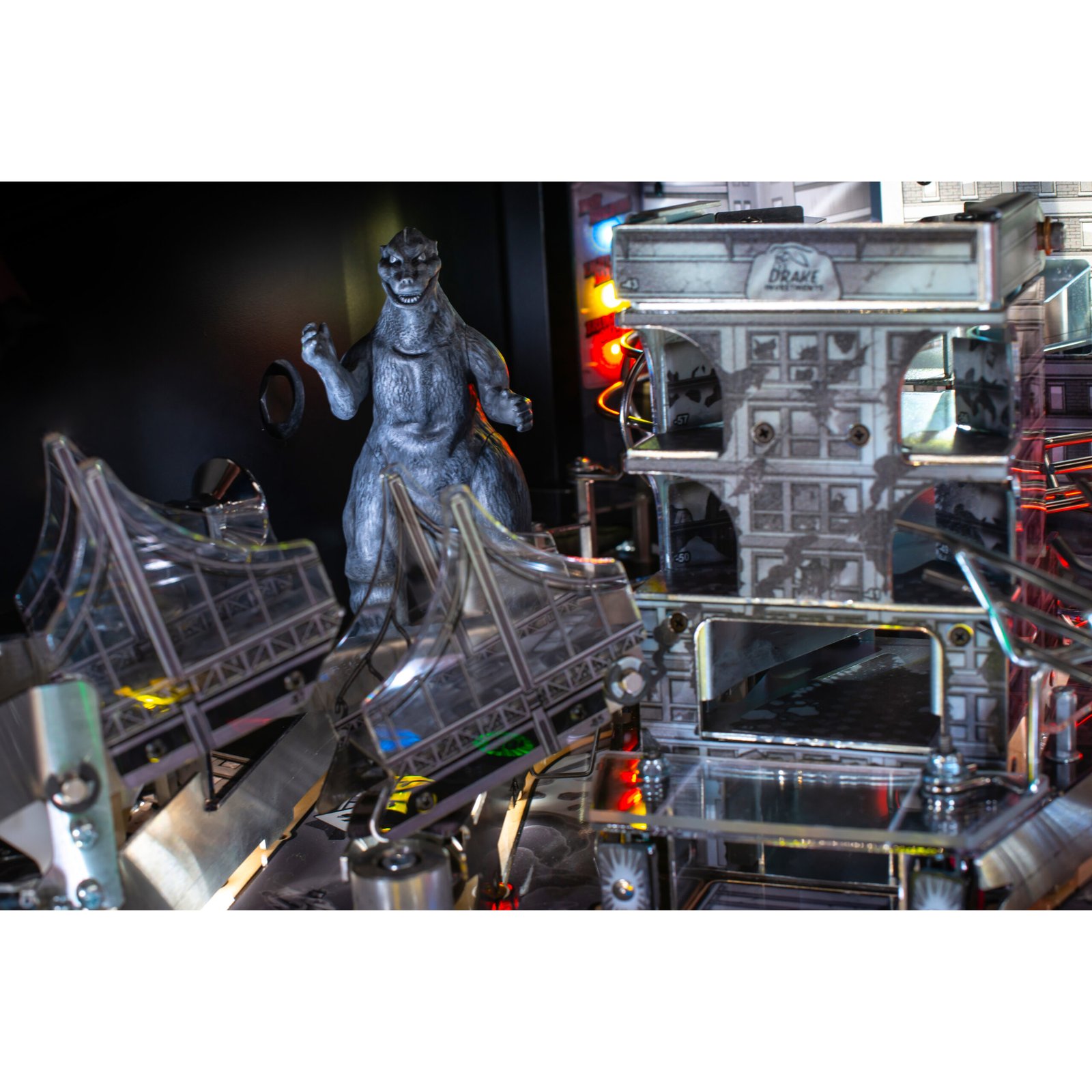 Godzilla 70th Anniversary Premium Pinball Machine by Stern