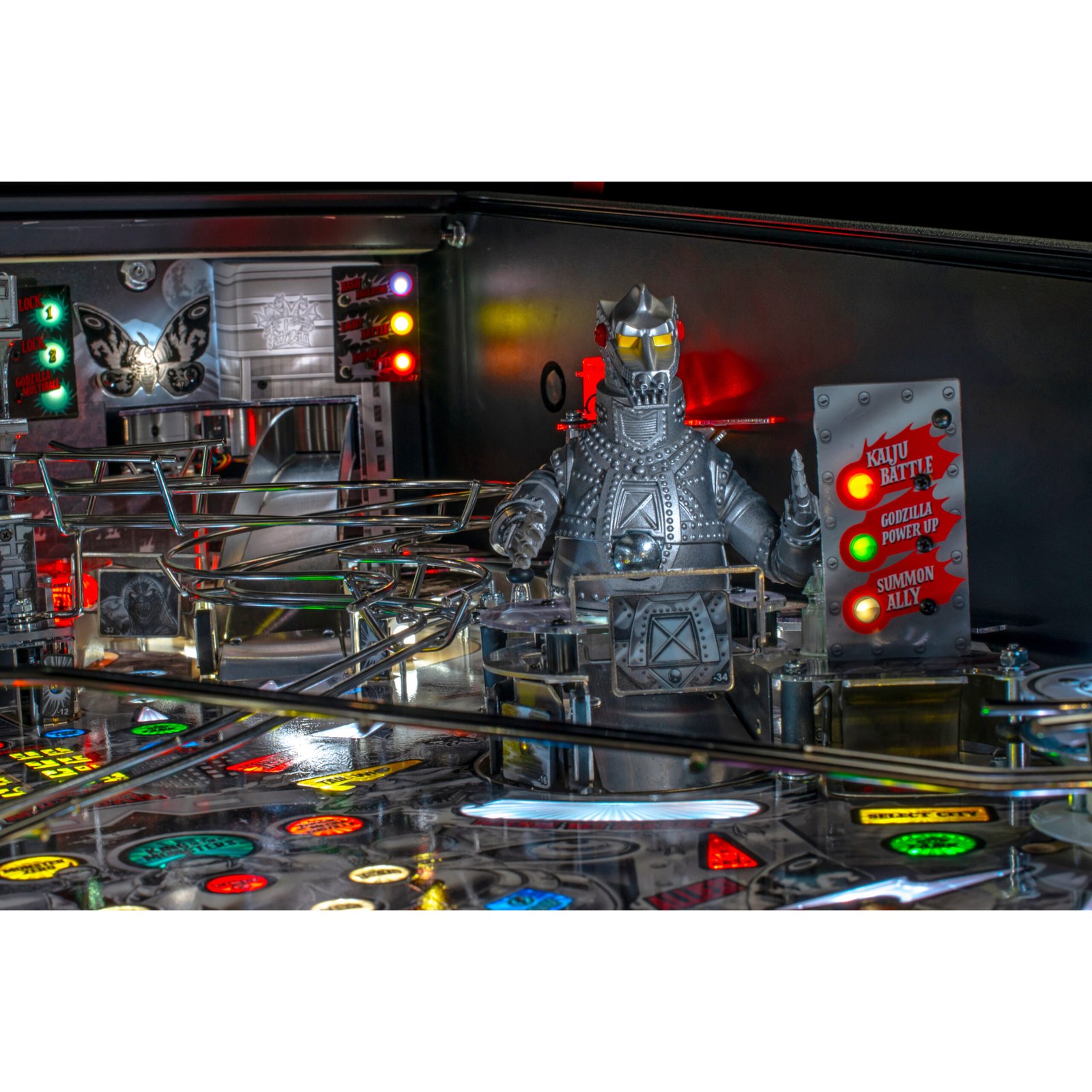 Godzilla 70th Anniversary Premium Pinball Machine by Stern
