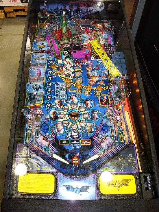 Batman Dark Knight Pinball Machine by Stern