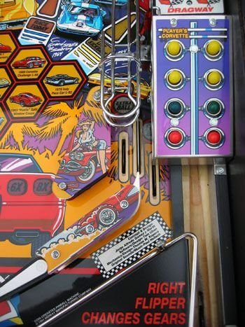 Corvette Pinball Machine by Bally