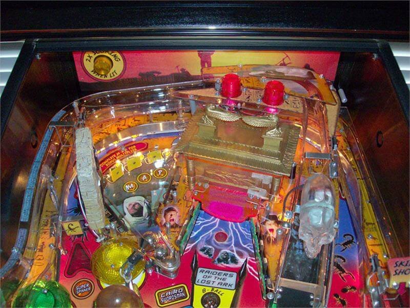 Indiana Jones Pinball Machine (2008) by Stern