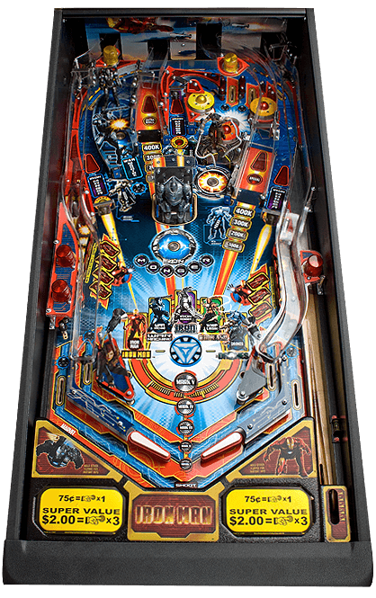 Iron Man Pinball Machine by Stern