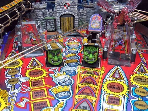 Medieval Madness Pinball Machine by Williams